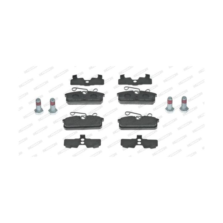 Stabdžių trinkelių rinkinys, diskinis stabdys FERODO FDB4893