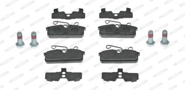 Stabdžių trinkelių rinkinys, diskinis stabdys FERODO FDB4893