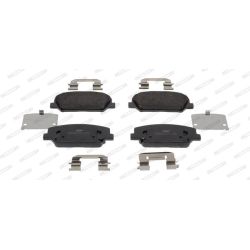 Stabdžių trinkelių rinkinys, diskinis stabdys FERODO FDB4984