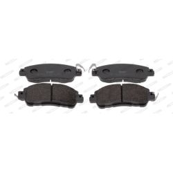 Stabdžių trinkelių rinkinys, diskinis stabdys FERODO FDB5015