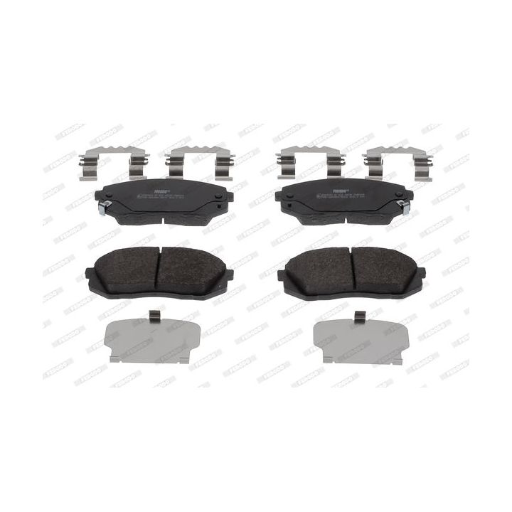 Stabdžių trinkelių rinkinys, diskinis stabdys FERODO FDB5039