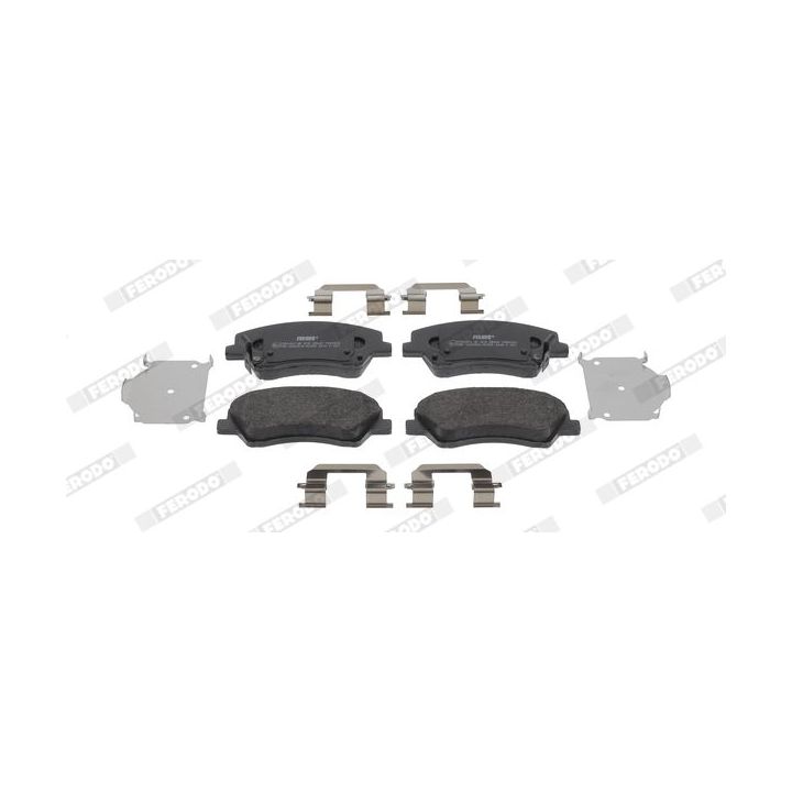 Stabdžių trinkelių rinkinys, diskinis stabdys FERODO FDB5040