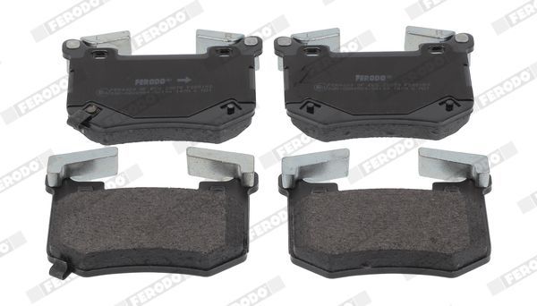 Stabdžių trinkelių rinkinys, diskinis stabdys FERODO FDB5150