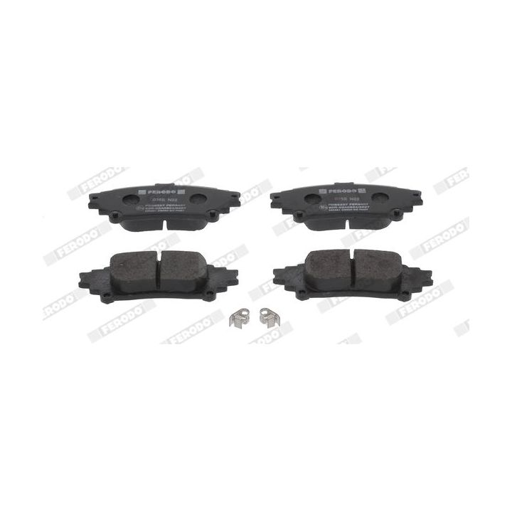 Stabdžių trinkelių rinkinys, diskinis stabdys FERODO FDB5237