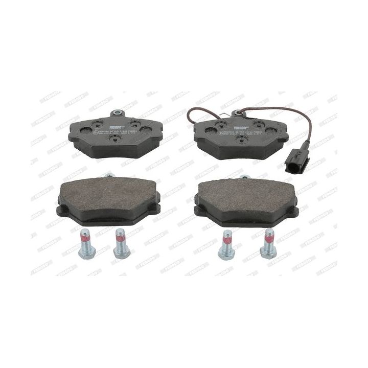 Stabdžių trinkelių rinkinys, diskinis stabdys FERODO FDB524