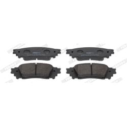 Stabdžių trinkelių rinkinys, diskinis stabdys FERODO FDB5297