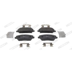 Stabdžių trinkelių rinkinys, diskinis stabdys FERODO FDB5317