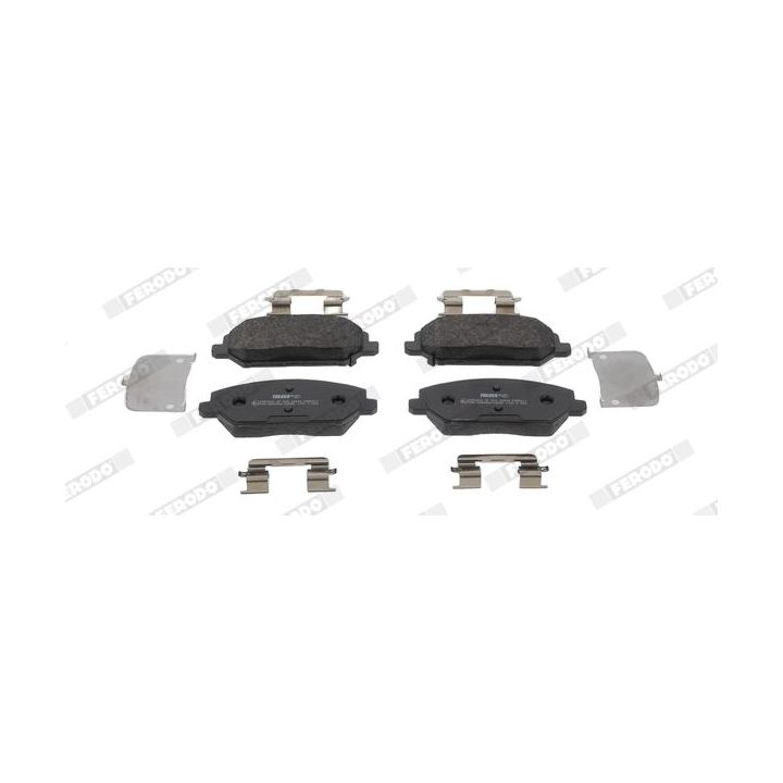 Stabdžių trinkelių rinkinys, diskinis stabdys FERODO FDB5317