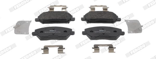 Stabdžių trinkelių rinkinys, diskinis stabdys FERODO FDB5317