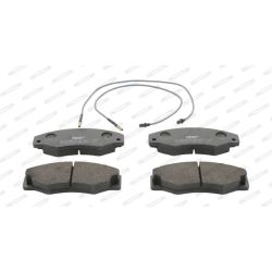 Stabdžių trinkelių rinkinys, diskinis stabdys FERODO FDB534