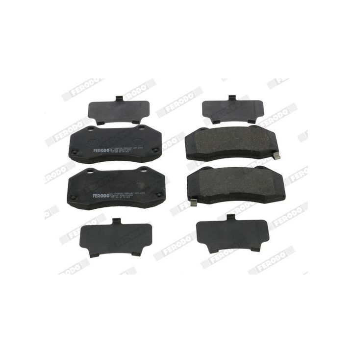 Stabdžių trinkelių rinkinys, diskinis stabdys FERODO FDB5382
