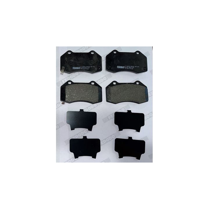 Stabdžių trinkelių rinkinys, diskinis stabdys FERODO FDB5382