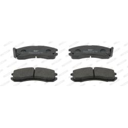 Stabdžių trinkelių rinkinys, diskinis stabdys FERODO FDB576