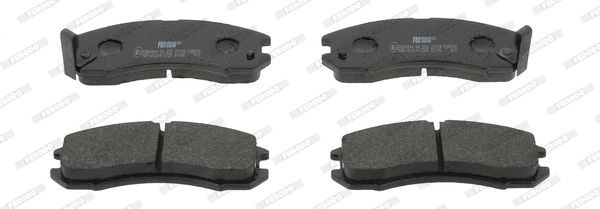 Stabdžių trinkelių rinkinys, diskinis stabdys FERODO FDB576