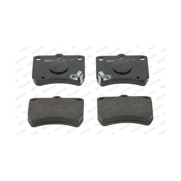 Stabdžių trinkelių rinkinys, diskinis stabdys FERODO FDB597