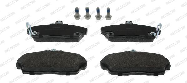 Stabdžių trinkelių rinkinys, diskinis stabdys FERODO FDB613