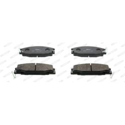 Stabdžių trinkelių rinkinys, diskinis stabdys FERODO FDB678