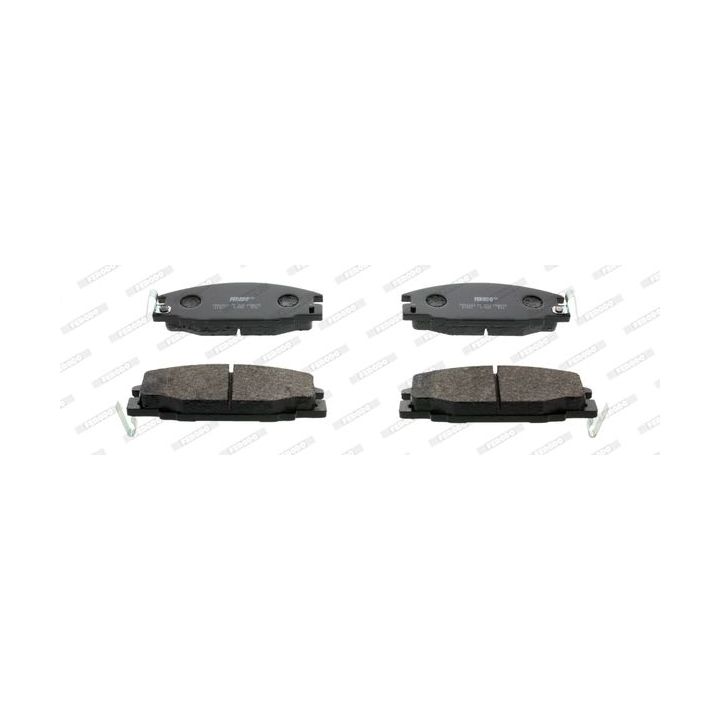 Stabdžių trinkelių rinkinys, diskinis stabdys FERODO FDB678