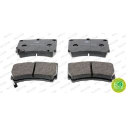 Stabdžių trinkelių rinkinys, diskinis stabdys FERODO FDB715