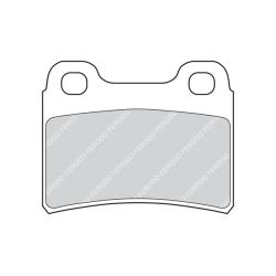 Stabdžių trinkelių rinkinys, diskinis stabdys FERODO FDB772