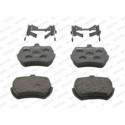 Stabdžių trinkelių rinkinys, diskinis stabdys FERODO FDB824