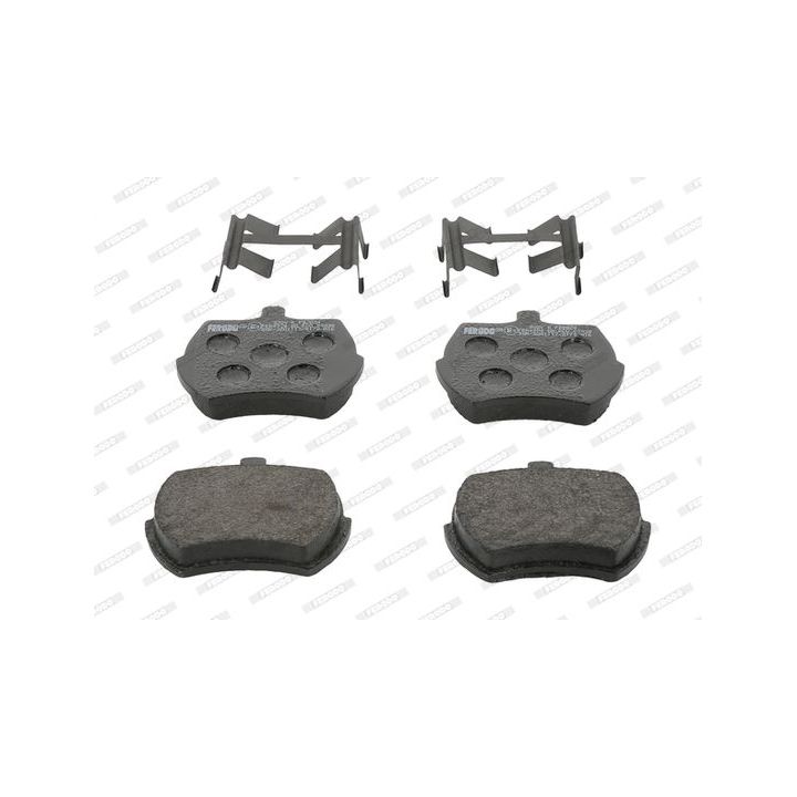 Stabdžių trinkelių rinkinys, diskinis stabdys FERODO FDB824