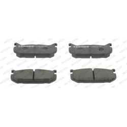 Stabdžių trinkelių rinkinys, diskinis stabdys FERODO FDB869