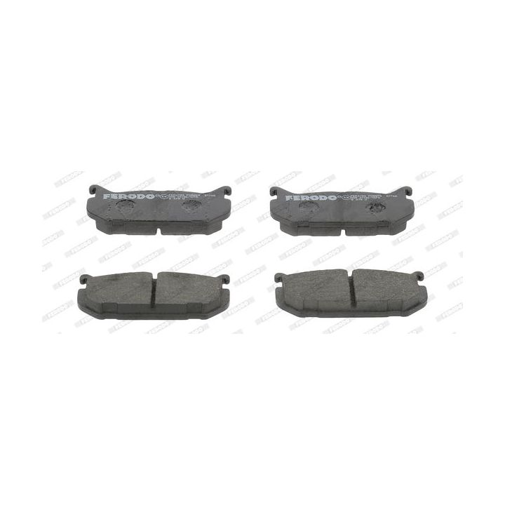 Stabdžių trinkelių rinkinys, diskinis stabdys FERODO FDB869