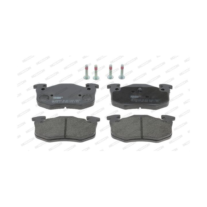 Stabdžių trinkelių rinkinys, diskinis stabdys FERODO FDB877