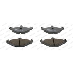 Stabdžių trinkelių rinkinys, diskinis stabdys FERODO FDB878