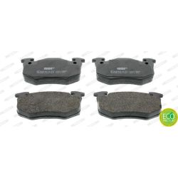 Stabdžių trinkelių rinkinys, diskinis stabdys FERODO FDB881