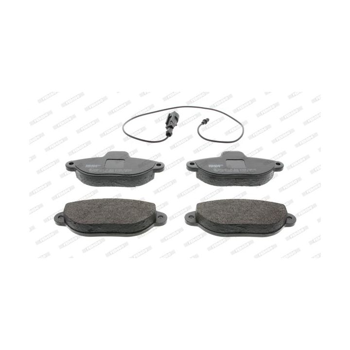 Stabdžių trinkelių rinkinys, diskinis stabdys FERODO FDB925B