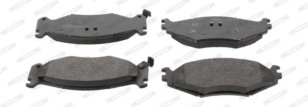 Stabdžių trinkelių rinkinys, diskinis stabdys FERODO FDB977