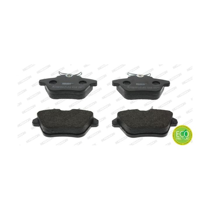 Stabdžių trinkelių rinkinys, diskinis stabdys FERODO FDB995