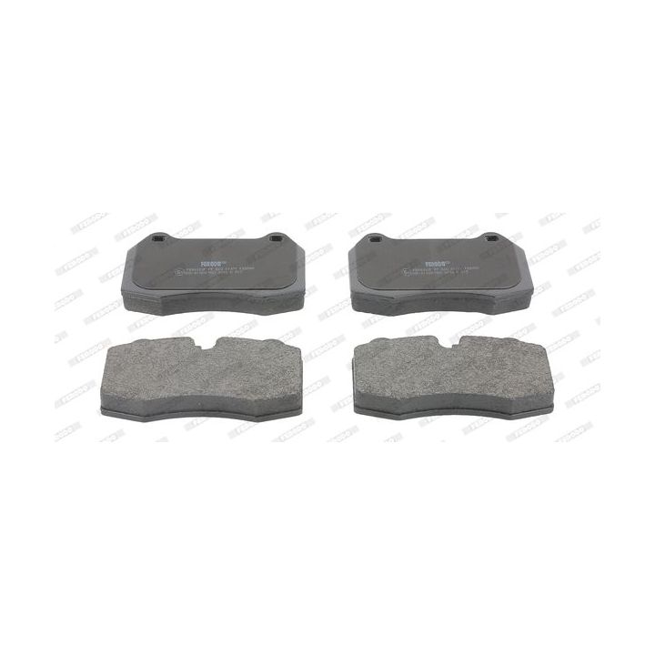 Stabdžių trinkelių rinkinys, diskinis stabdys FERODO FDB998