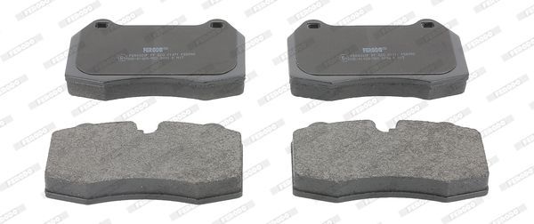 Stabdžių trinkelių rinkinys, diskinis stabdys FERODO FDB998