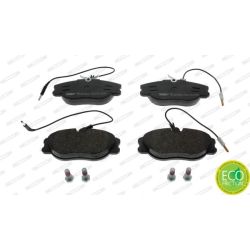 Stabdžių trinkelių rinkinys, diskinis stabdys FERODO FVR1000