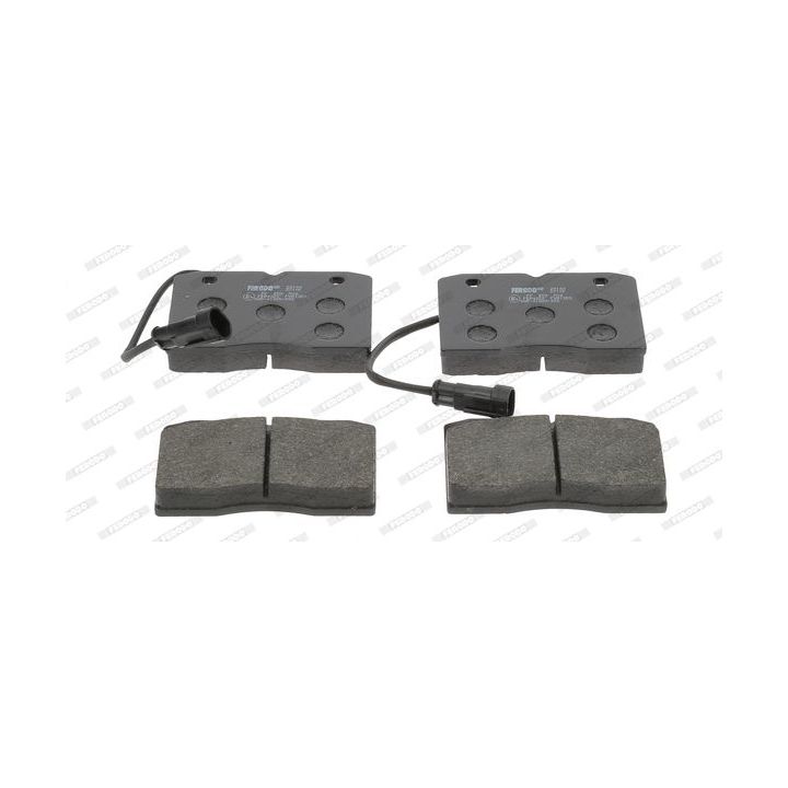 Stabdžių trinkelių rinkinys, diskinis stabdys FERODO FVR1353