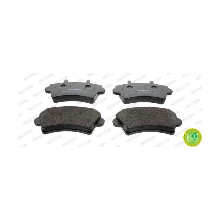 Stabdžių trinkelių rinkinys, diskinis stabdys FERODO FVR1452