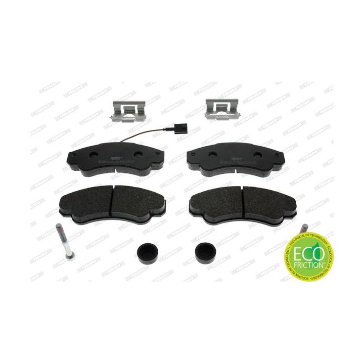 Stabdžių trinkelių rinkinys, diskinis stabdys FERODO FVR1479