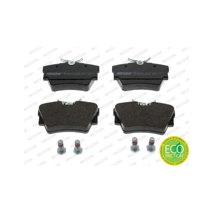 Stabdžių trinkelių rinkinys, diskinis stabdys FERODO FVR1516