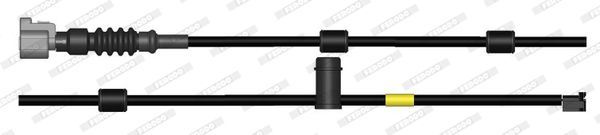 įspėjimo kontaktas, stabdžių trinkelių susidėvėjimas FERODO FWI430