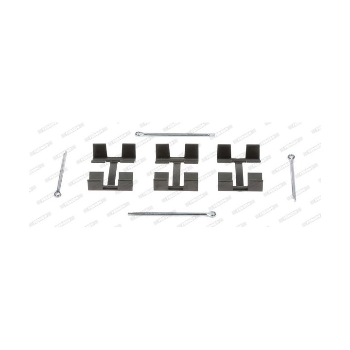 Priedų komplektas, diskinių stabdžių trinkelės FERODO FBA427