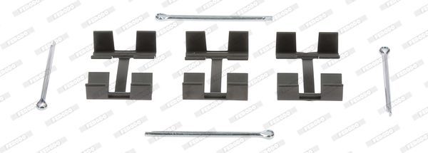 Priedų komplektas, diskinių stabdžių trinkelės FERODO FBA427