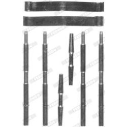 Priedų komplektas, diskinių stabdžių trinkelės FERODO FBA457