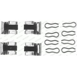 Priedų komplektas, diskinių stabdžių trinkelės FERODO FBA462