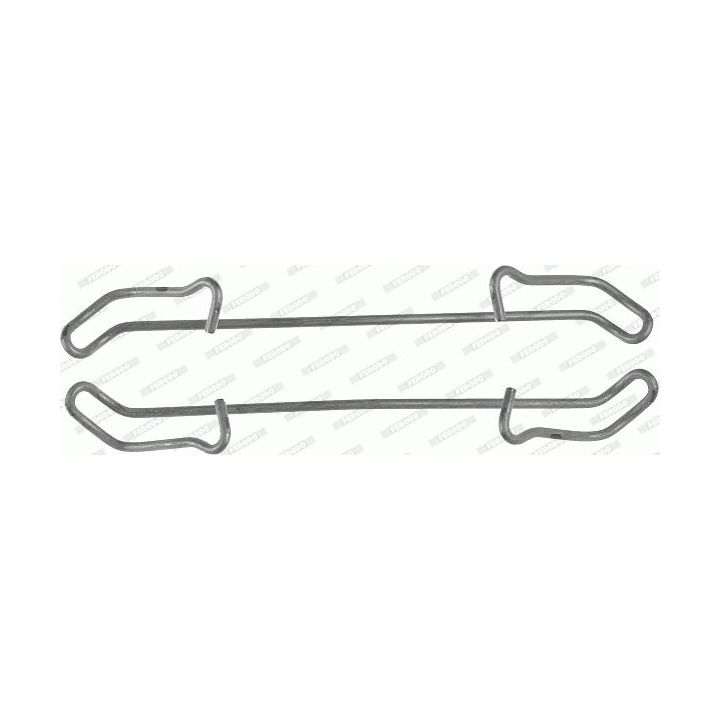 Priedų komplektas, diskinių stabdžių trinkelės FERODO FBA463