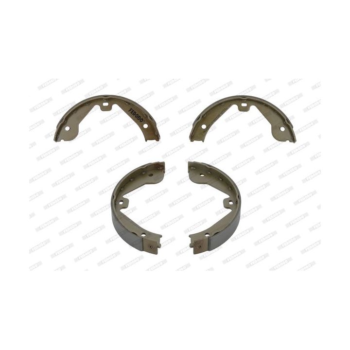 Stabdžių trinkelių komplektas, stovėjimo stabdis FERODO FSB4000