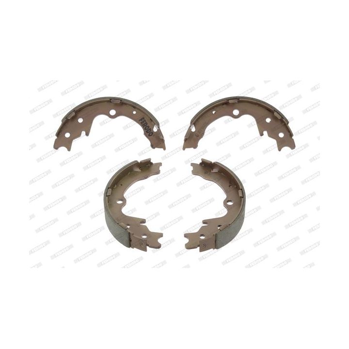 Stabdžių trinkelių komplektas, stovėjimo stabdis FERODO FSB4024