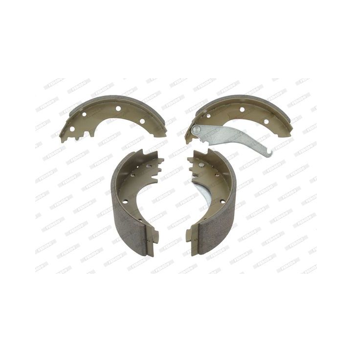 Stabdžių trinkelių komplektas, stovėjimo stabdis FERODO FSB4078